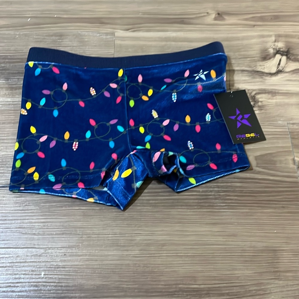 COPY - Youth large, REBEL athletics cheer shorts, NWT